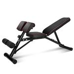 DlandHome Weight Bench, Workout Bench, Sit Up Bench with Incline, Adjustable Bench Press, Multi-Functional Strength Training Fitness Workout Equipment