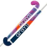 GRAYS Riptide Ultrabow Junior Hockey Stick (Pink/Blue, 34)