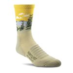 Farm to Feet Cascade Locks 3/4 Technical Hike Crew (Desert Tan, Large)