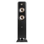 Polk Signature Elite ES55 Tower Speaker - Hi-Res Audio Certified, Dolby Atmos & DTS:X Compatible, 1" Tweeter & (2) 6.5" Woofers, Polk Power Port Technology for Effortless Bass, Stunning Black