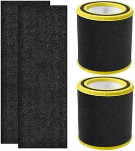 CHAMONNY FLT4700 Replacement Filter M, Compatible with Germ Guardian AC4700, AC4711 and AC4625 Air Purifiers, Part Number#FLT4700, 2Pack