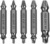 HSS Damaged Screw Extractor Set, 5-