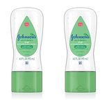 Johnson's Baby Oil Gel Aloe & Vitamin E - 6.5 oz, Pack of 2