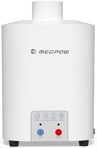 Mecpow P50 Fume Extractor 128m³/h Strong Suction Solder Fume Extractor，3-Layers Filtration Smoke Purifier for M1 Laser Engraver Laser Marking Smoke, 99.97% Purification Rate