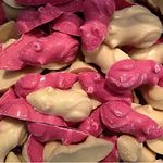 Hannahs Pink and White Large Chocolate Candy Mice, 500 g