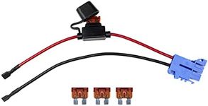 SEFEPODER Replacement Wire Harness Connector Compatible with Peg Perego Children Ride-on Car, 12AWG Wire with Fuse, Lithium LiFePO4 and Lead-Acid Batteries Both Available