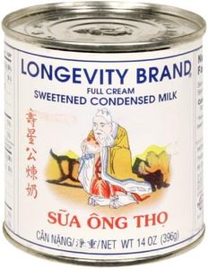 Longevity Sweetened Condensed Milk, 14-Ounce (Pack of 4)