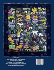 Sue Spargo Books: Folk-Tails (Designs and instructions for creating African animal themed quilt blocks)