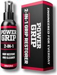PowerGrip 2 in 1 Sports Shoe Grip Spray, Provides Traction and Rejuvenates Soles. Multipurpose Grip Spray for Improving Basketball Shoe Grip. Anti Slip & Performance Enhancer