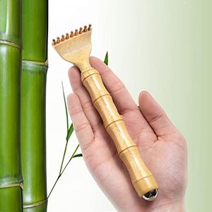 YEHORIN Back Scratcher Telescoping, Portable Extendable Bamboo Backscratcher for Men for Women with Beautiful Gift Packaging, Body Scratcher for Adults（Roll Ball）