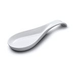 WM Bartleet & Sons 1750 T135 Traditional Porcelain Spoon Rest, 25cm – White