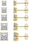 18K White Gold/Yellow Gold/Rose Gol