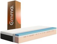 Emma Original Mattress - 5ft Kingsize, 150x200 cm, Medium Firm (H2) Memory Foam, 9.8 Inch High