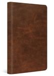 ESV Thinline Bible (Full Grain Leather, Deep Brown)