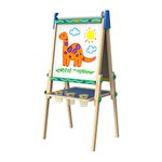 Crayola Kids Wooden Easel, Dry Erase Board & Chalkboard, Kids Toys, Gift, Age 4, 5, 6, 7