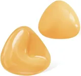 Niidor Adhesive Bra Inserts, Double Sided Sticky Push Up Pads Inserts, Reusable Silicone Sticky Bra Pads for Bikini,Swimsuit Nude