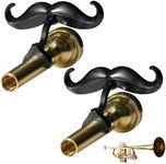 [2 Pack] Clip-On Mustache For Trump