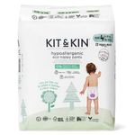 Kit & Kin Premium Eco Nappy Pants Size 4 | Maxi Pull Ups | Hypoallergenic & Sustainable | Vegan & Chlorine-Free | Highly Absorbent | 6 Packs / 132 Pants