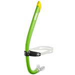 Arena Swim Snorkel for Swimming Training, Swim Snorkel Pro III, Acid Lime, One Size