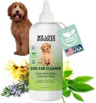 We Love Doodles Organic Dog Ear Cleaner | Ear Wash for Dogs | Made in USA | Natural | Clean Ear Drops | Prevents Infection, Itching & Odor | Puppy Ear Cleanser | Pet Cleaning Ears Solution