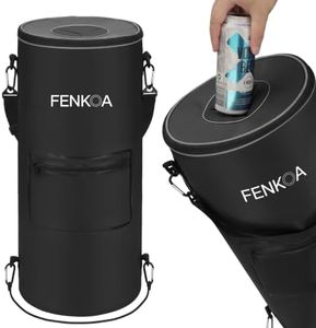 Waterproof Boat Trash Can, 100% Odor & Leak Resistant, Portable, 13-15 Gal