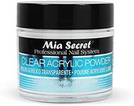 Mia Secret Professional Acrylic Nail System Clear Acrylic Powder 1 oz by Mia Secret