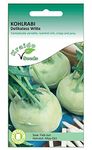 White Kohlrabi Seeds for Planting UK - Delikatess Witte - 500 Seeds