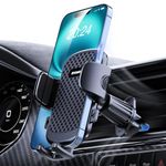 2024 New Phone Holder for Your Car Vent Odorless[Fit Thick Case] Universal Cellphone Car Mount Truck Cradle Mobile Stand for iPhone 16 Pro Max 15 Plus 14 13 12 11 SE Android Samsung S24 Ultra Pixel 9