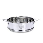 Cabilock Stainless Steel Steamer Small Food Steamer Basket Steaming Rack For Rice Vegetables Meat Fish Dumplings Dim Sum