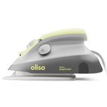 Oliso M3Pro Project Steam Iron with Solemate - for Sewing, Quilting, Crafting, and Travel | 1000 Watt Ceramic Soleplate Steam Iron | Pistachio