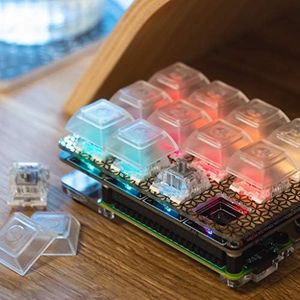 Pimoroni Keybow Mini Mechanical Keyboard Kit - Clicky Keys