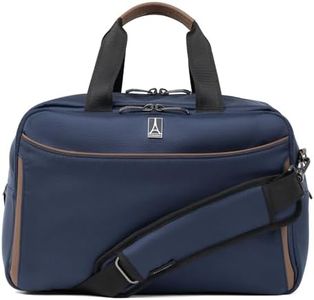 Travelpro Crew Classic Lightweight Softside Luggage, Underseat Travel Tote Bag, Men and Women, Patriot Blue