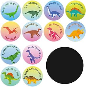 Geyee 24 Pcs Potty Training Stickers Potty Stickers Reusable Potty Training Reveal Stickers Potty Training Seat Stickers Color Changing Sticker Toilet Targets(Dinosaur)