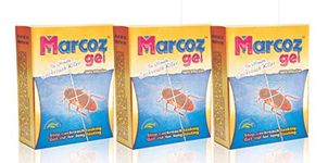 MMR Making Marvelous Marcoz Ultimate Cockroach Killer Anti Roach Red Gel 20 Gram Big - Pack of 3