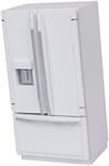 Dollhouse Furniture Refrigerator - 1/12 Wooden Fridge Furnishings Decorating Accessories