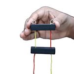 MilesMagic Magician's Crazy Cords Gimmick | Color Changing Thread String | Real Mentalist Street Illusion Mind Reading Novelty Close Up Stage Magic Trick