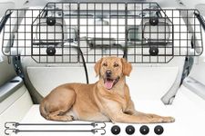 Gtongoko Dog Car Barriers for SUVs, Vehicles, Cars, & Trucks, Upgraded Adjustable Heavy-Duty Wire Me