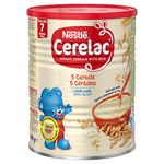 Cerelac 5 Cereals Infant Cereal with Milk 400 g | from 7 months+ | Baby Cereal