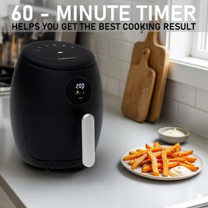 Belaco 2L Air Fryer – Compact Oil-Free Cooker