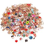 SANNIX 350PCS Charms Wholesale Bulk Jewelry Making Pendants for DIY Necklace Bracelet Earring Craft Supplies