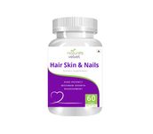 nature's velvet Hair, Skin and Nails, 60 Capsules -Pack of one