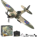 VOLANTEXRC RC Plane 3 Channel Remote Control Airplane Fighter Spitfire with 6-axis Gyro, 2.4GHz RTF Radio Controlled Aircraft Easy to Fly for Beginners Boys Adults Kids (76205 RTF)