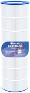 Future Way CC150 Pool Filter Cartridge Replacement for Pentair Clean & Clear 150, Replace Pleatco PAP150, Pentair R173216, Unicel C-9415, 150 sq.ft