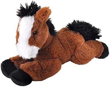 Wild Republic Ecokins Mini Horse, Stuffed Animal, 8 inches, Kids, Plush Toy, Made from Spun Recycled Water Bottles, Eco Friendly, Child’s Room Decor