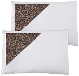 Daiwa Felicity Organic Buckwheat Pillow for Sleeping with Pillow Case – Sobakawa Japanese Hull Pillows with Premium Buckwheat Hulls - Cooling & Breathable with Neck Support for Any Sleeping Position