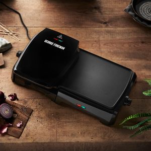 George Foreman Large Electric Grill – Black