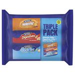 McVitie's Biscuits Digestives, RichTea and Hobnob Triple pack 900 g (Pack of 1)