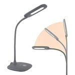 OttLite LED Soft Touch Desk Lamp with 3 Brightness Settings