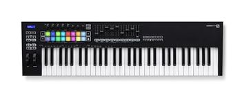 Novation Launchkey 61 [MK3] MIDI Keyboard Controller — Seamless Ableton Live Integration. Chord Mode, Scale Mode, and Arpeggiator. All the software you need for Music Production.