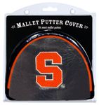 Team Golf NCAA Syracuse Orange Golf Mallet Putter Cover Golf Club Mallet Putter Headcover, Fits Most Mallet Putters, Scotty Cameron, Daddy Long Legs, Taylormade, Odyssey, Titleist, Ping, Callaway